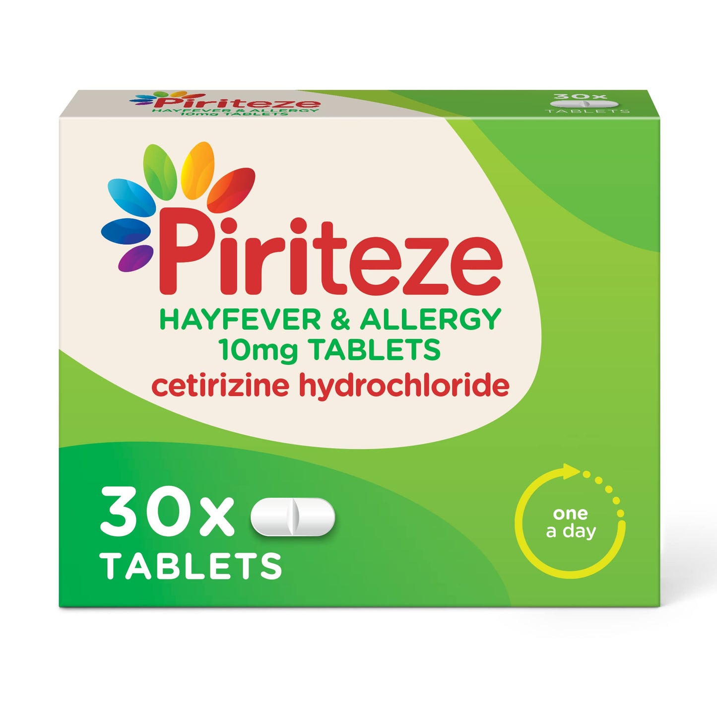 Piriteze Once Daily Allergy Relief Tablets