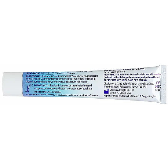 Replens Vaginal Moisturiser for Long-Lasting Comfort - Relief from Vaginal Atrophy & Dryness - 35g Tube with Applicator