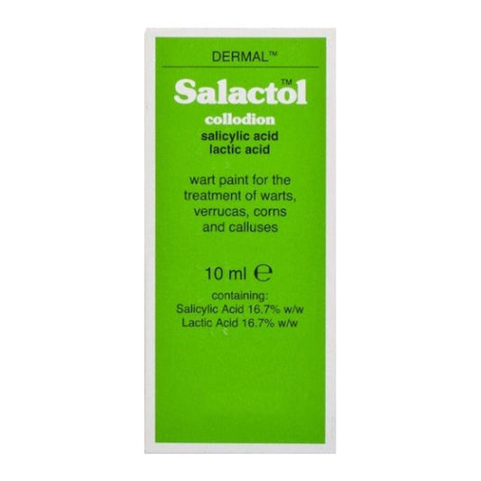 Salactol Wart Paint 10ml - Triple Pack