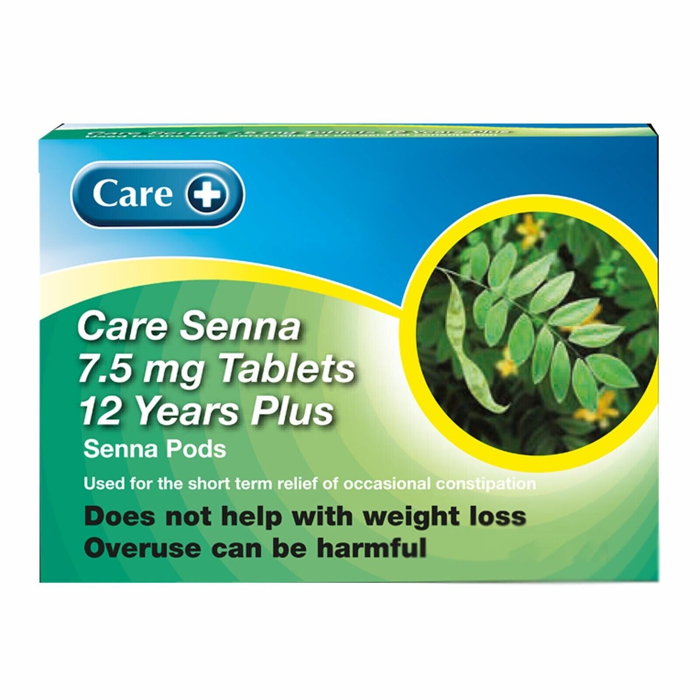 Senna Strong Natural Laxatives with Care Tablets - 100