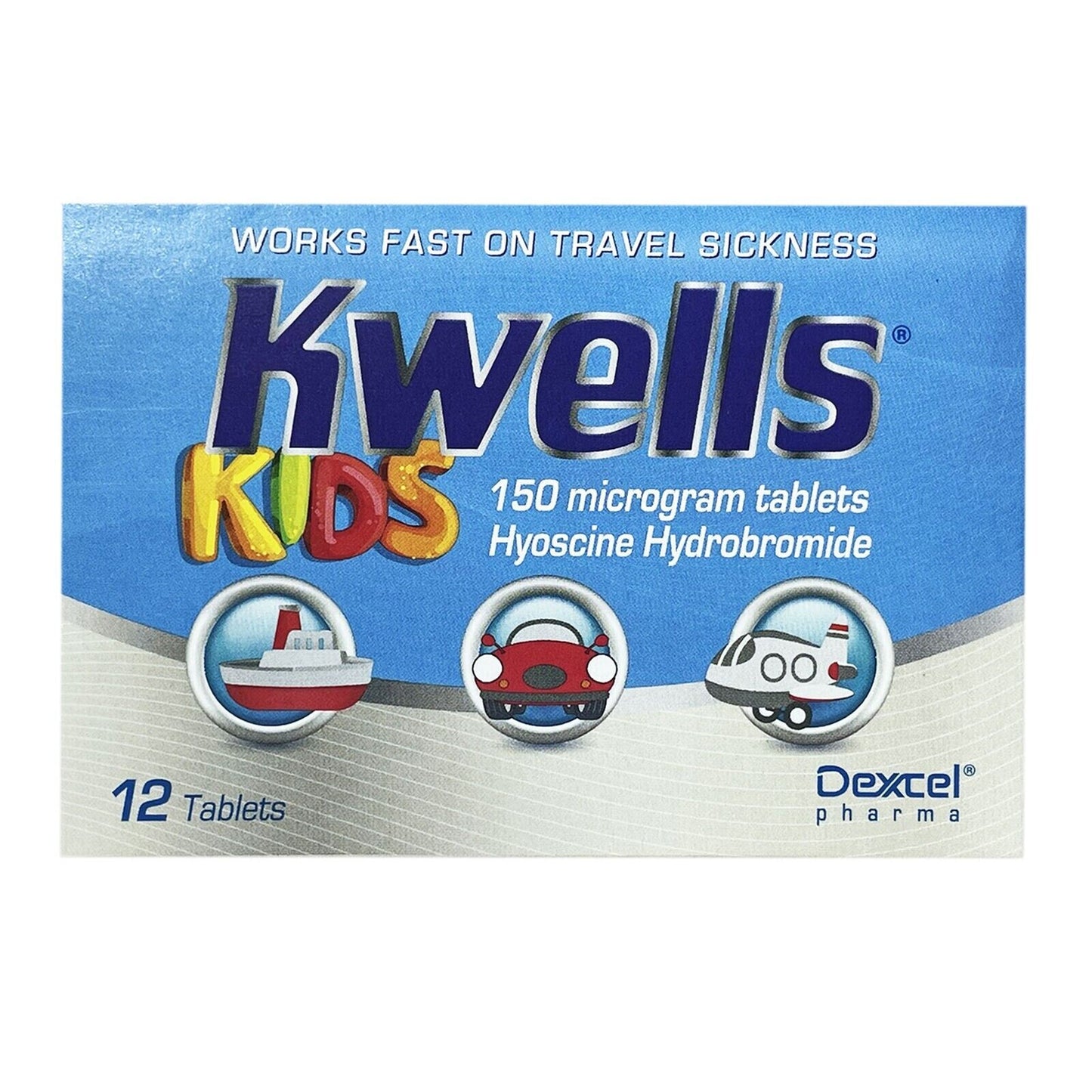 Kwells Children's Motion Sickness Relief Tablets - Pack of 36