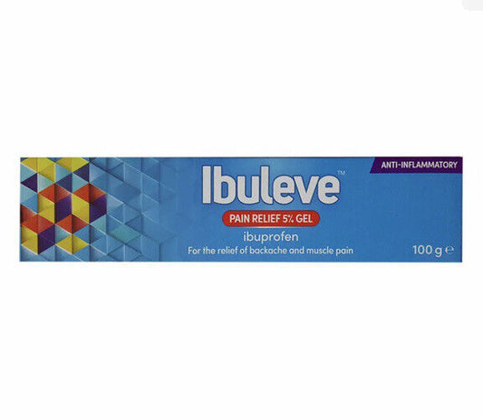 Ibuleve 5% Gel Pain Relief 100g