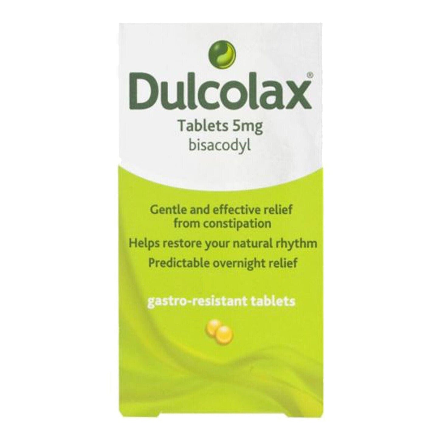 Dulcolax 5mg Bisacodyl - 100 Tablets: A Fast and Powerful Laxative for Constipation Relief