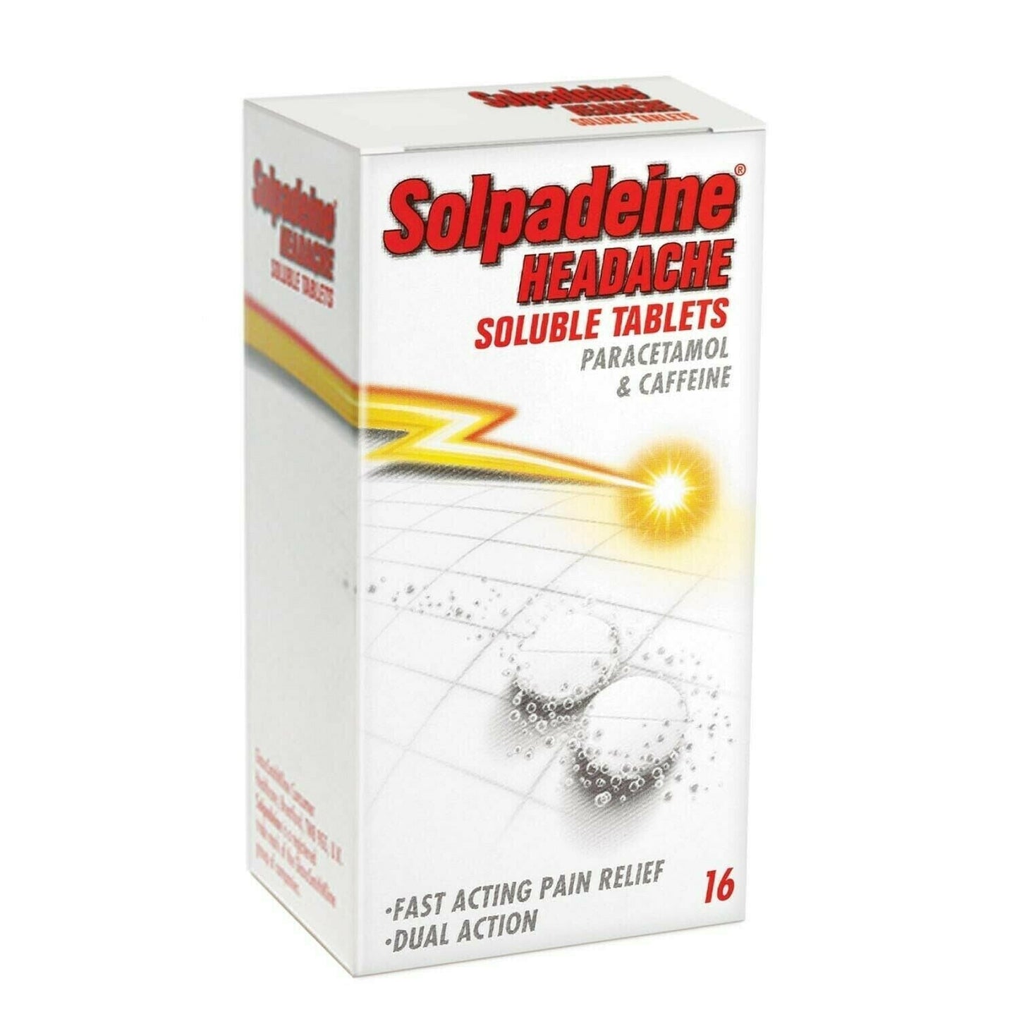 Solpadeine Headache Relief Soluble Tablets - Pack of 16