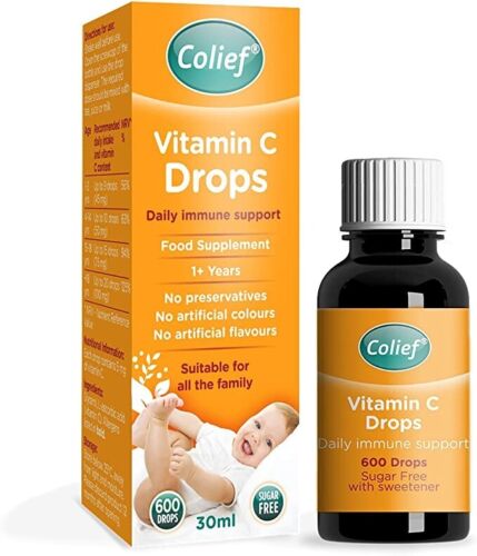 Colief Vitamin C Drops - Immunity Boosting Solution