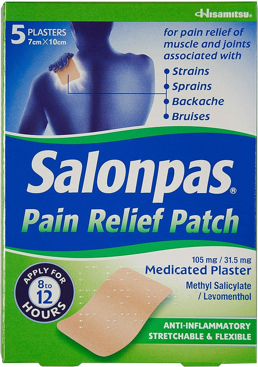 Salonpas Pain Relief Patch - Pack of 5