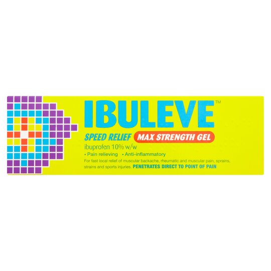 Ibuleve Max Strength Rapid Pain Relief Gel - 40g