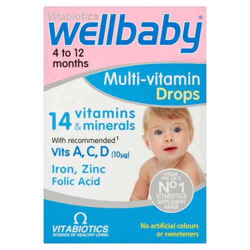 Vitabiotics Wellbaby Essential Multi-vitamin Drops 30ml