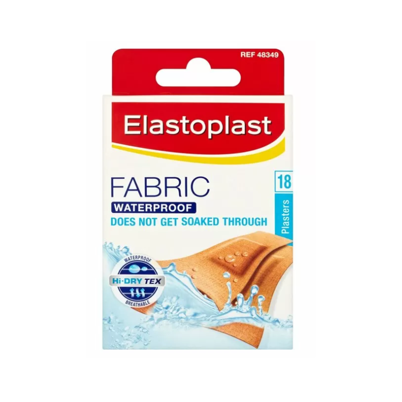 Waterproof Fabric Plasters - 20 Strips with Superior Flexibility