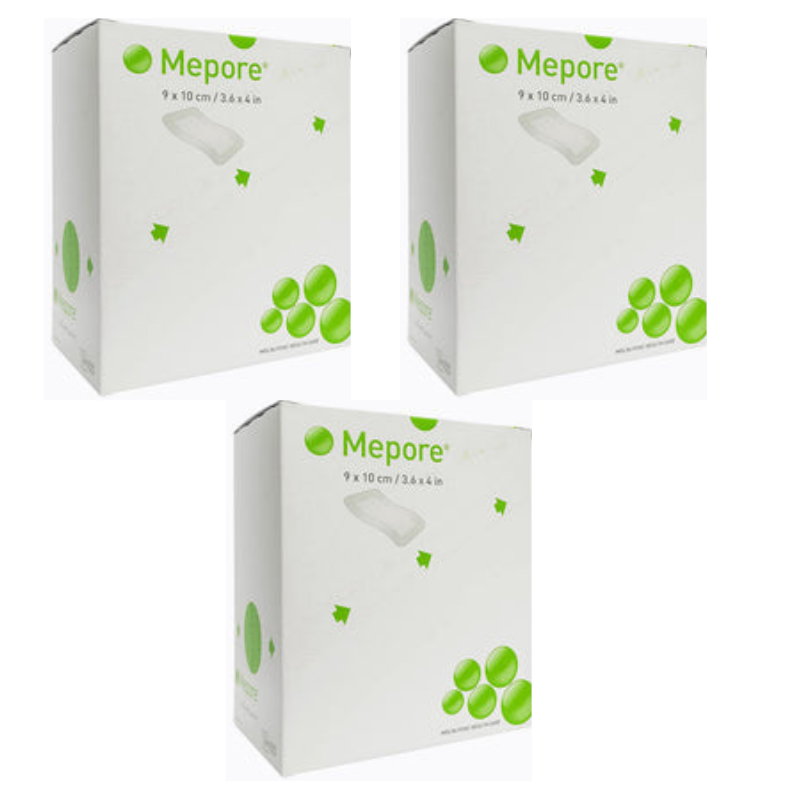 Mepore 9x10cm Adhesive Dressings - Pack of 50