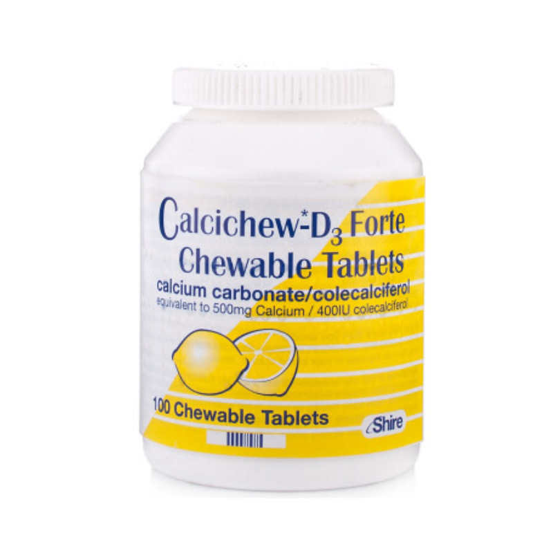 Calcichew D3 Forte - 100 Chewable Tablets