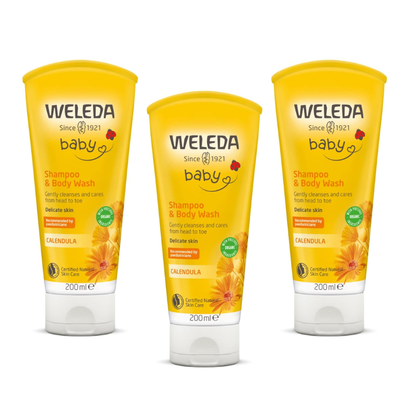 Calendula Magic Baby Shampoo & Bodywash 200ml