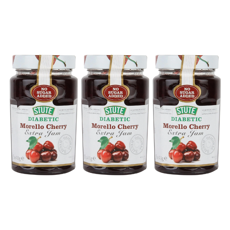 Stute Diabetic Morello Cherry Jam 430g