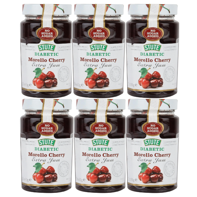 Stute Diabetic Morello Cherry Jam 430g