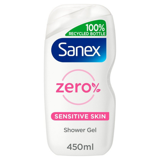 Sanex Zero% Gentle Skin Cleansing Gel 450ml